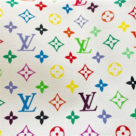 louis vuitton rainbow pattern